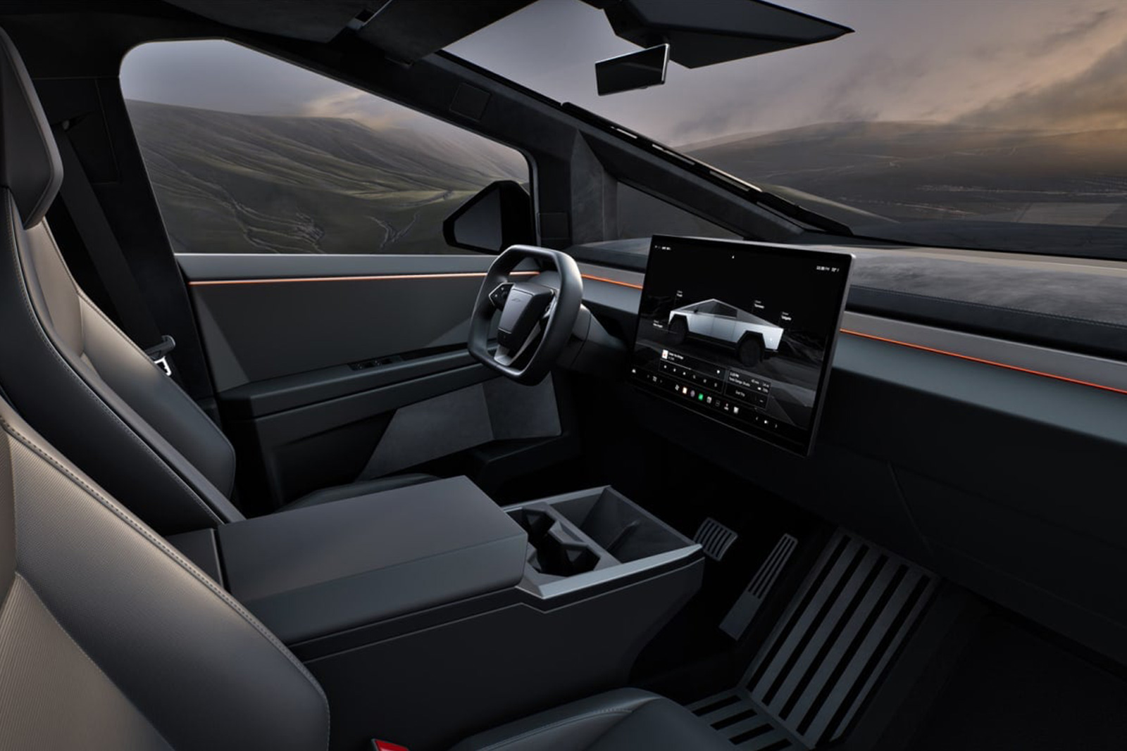 Tesla Interior Clear Vision